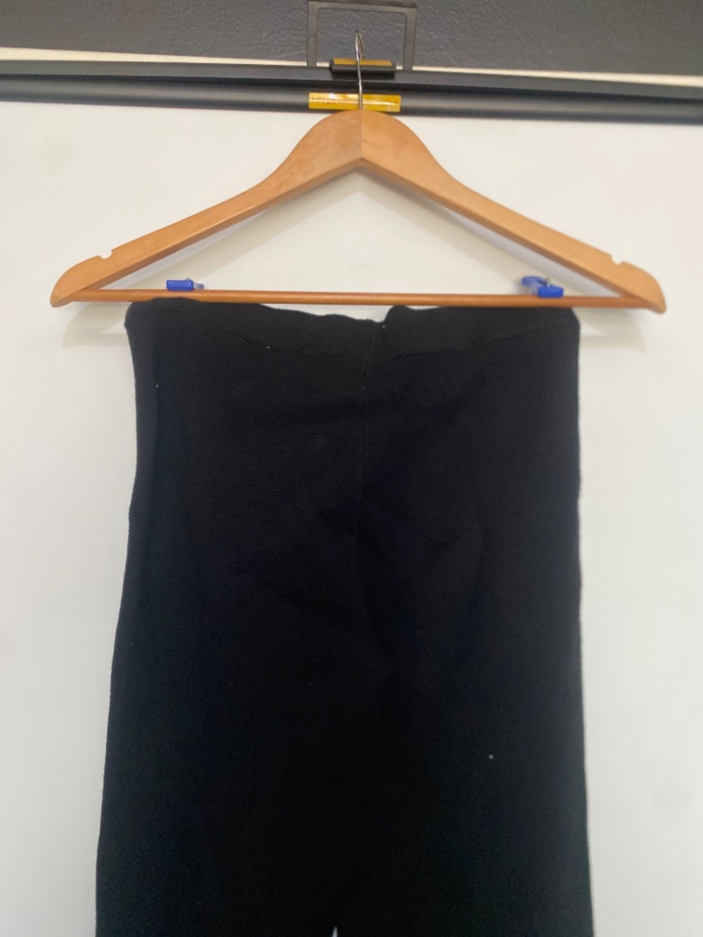 Zara S Front-Line Knit Slit Pants. - Picture 10 of 13